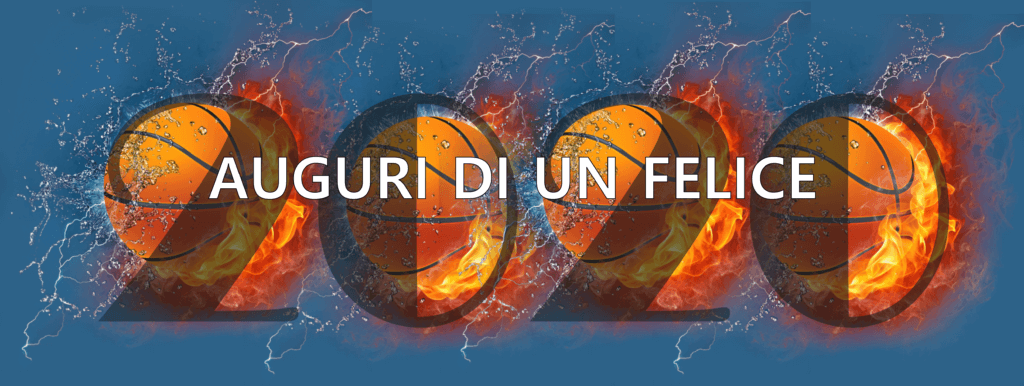 Auguri di un felice 2020 a tutti gli amici del Minibasket