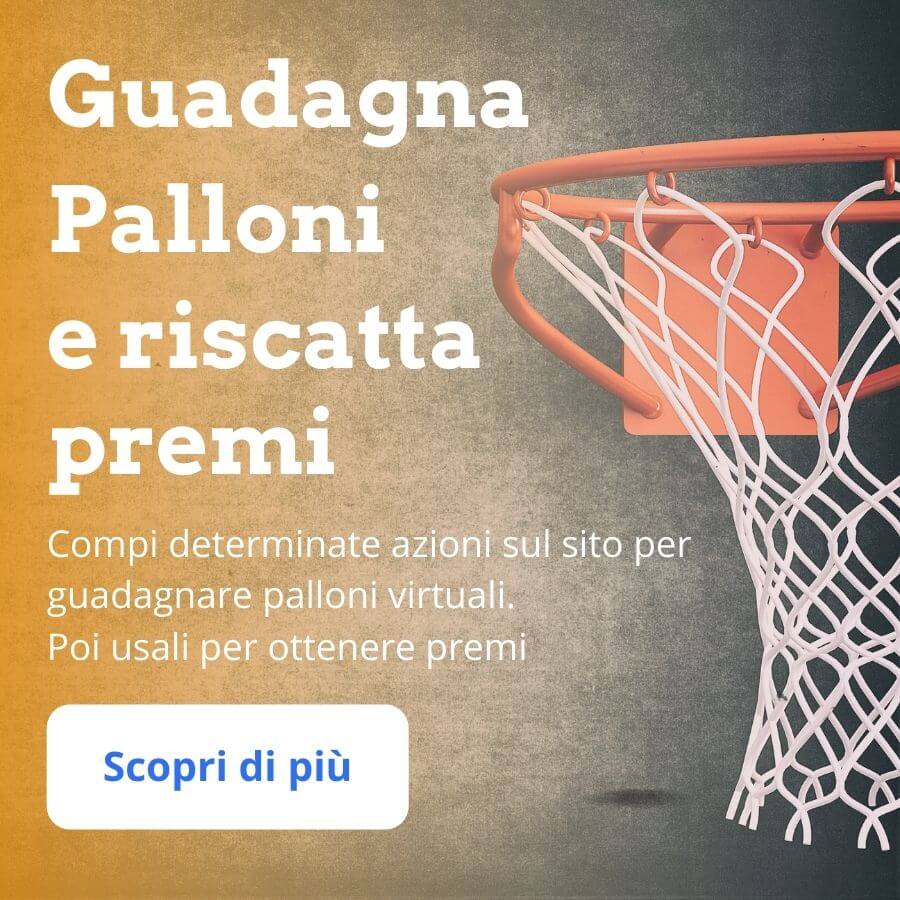 Guadagna punti sul sito di minibasket.info e riscatta premi