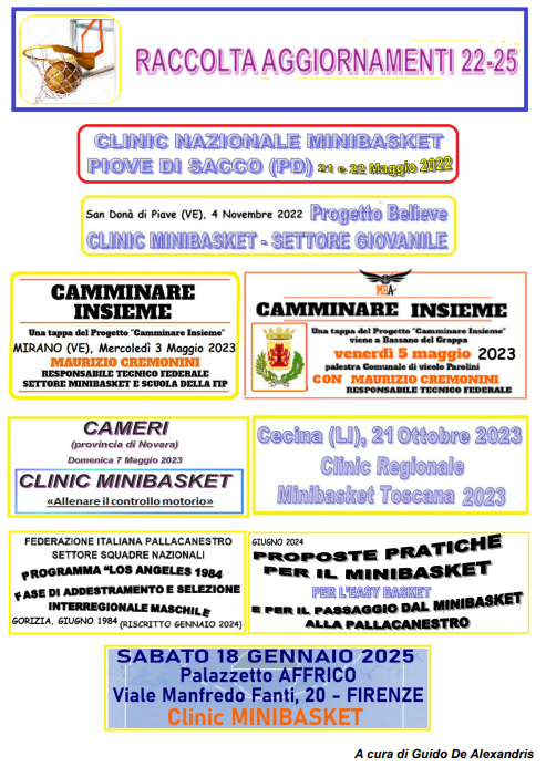 RACCOLTA Aggiornamenti PAO e Clinic