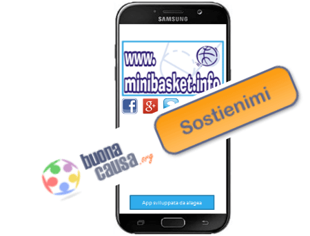 Sostieni la nostra causa: SocialMinibasket